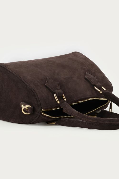  Brown suede bag | My Jewellery