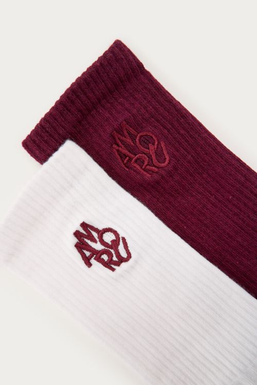 Burgundy socks set Amour | My Jewellery