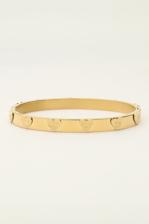 Candy bangle with hearts  | My Jewellery