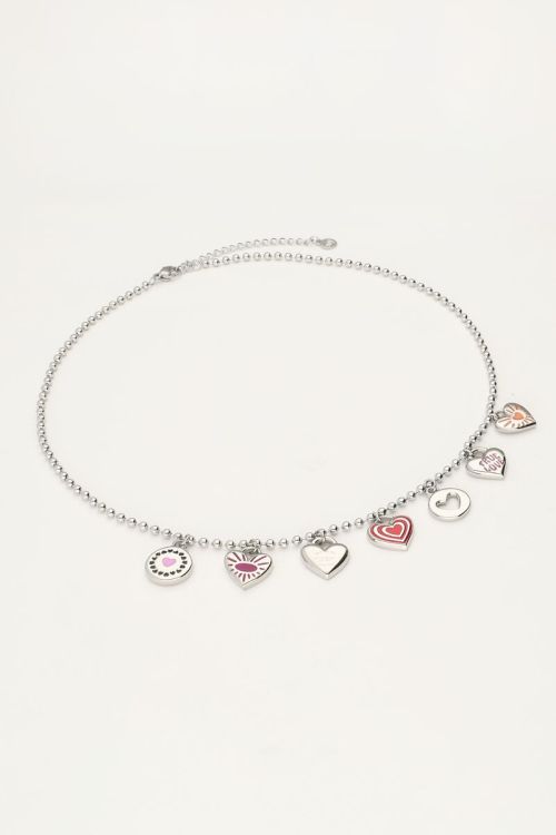 Candy necklace with multicoloured charms | My Jewellery