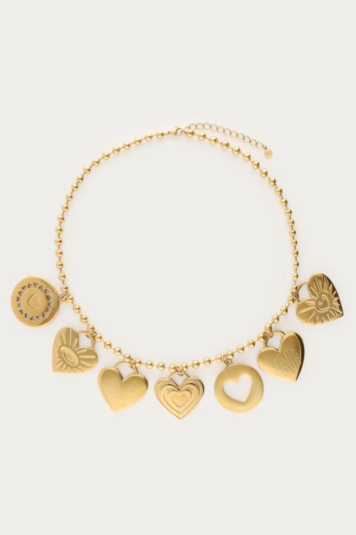 Candy Statement-Kette mit Charms