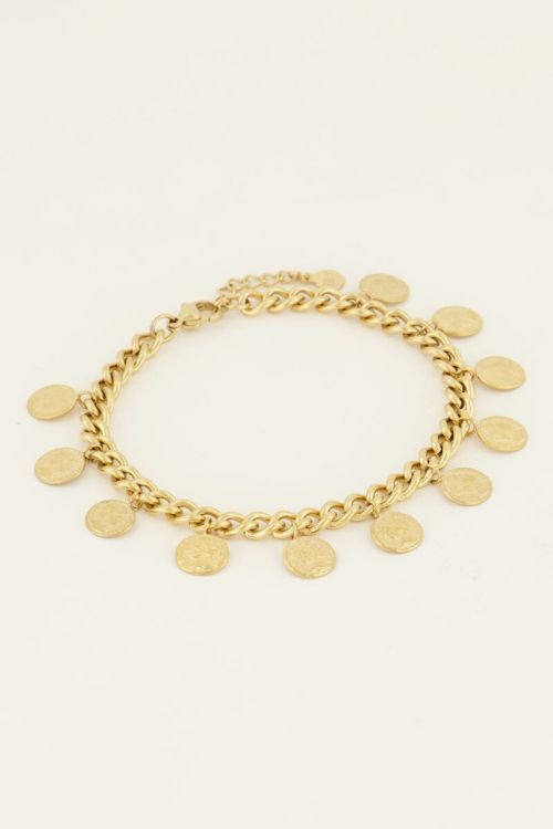 Chain bracelet with coins | My Jewellery