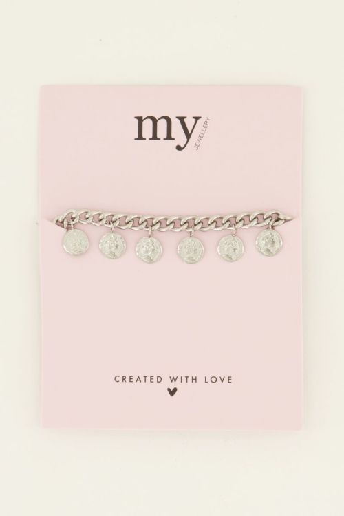 Chain bracelet with coins | My Jewellery