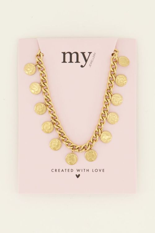 Chain necklace with coins | My Jewellery 