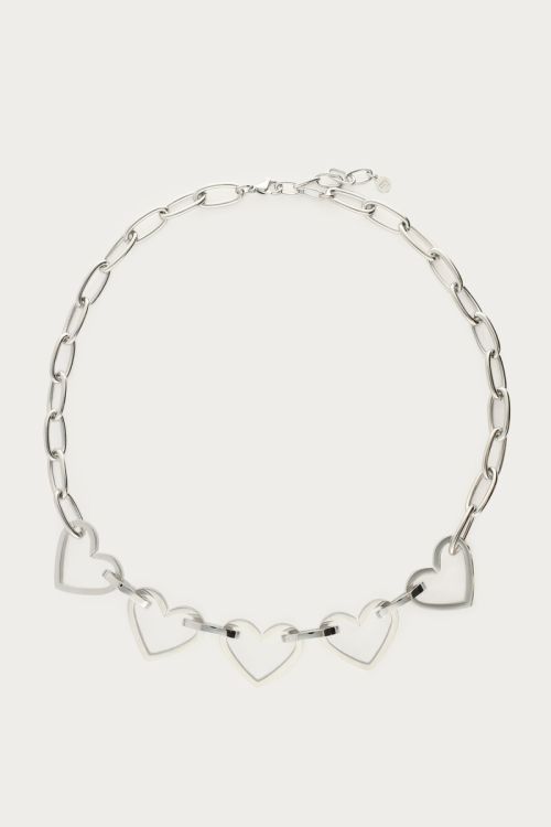 Link chain with open hearts | My Jewellery