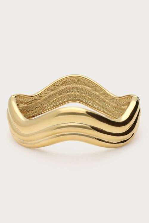 Chunky bangle with swirl | My Jewellery