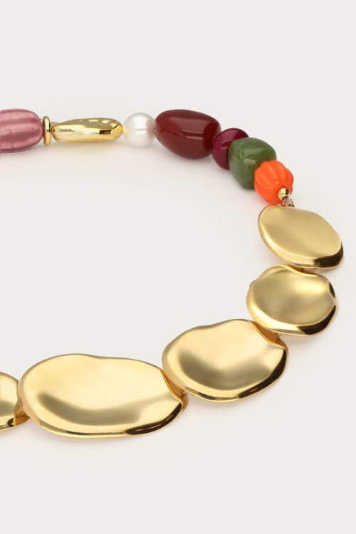Chunky necklace with coloured beads | My Jewellery