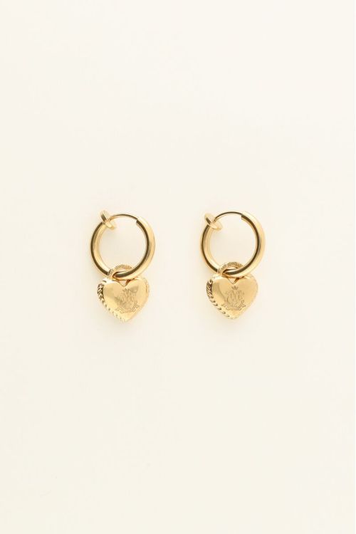 Clip-on earrings heart | My Jewellery