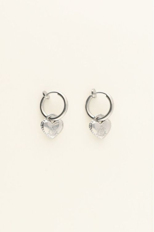Clip-on earrings heart | My Jewellery
