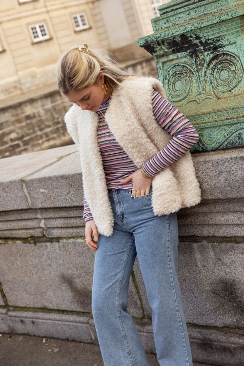 Multicoloured striped top | My Jewellery