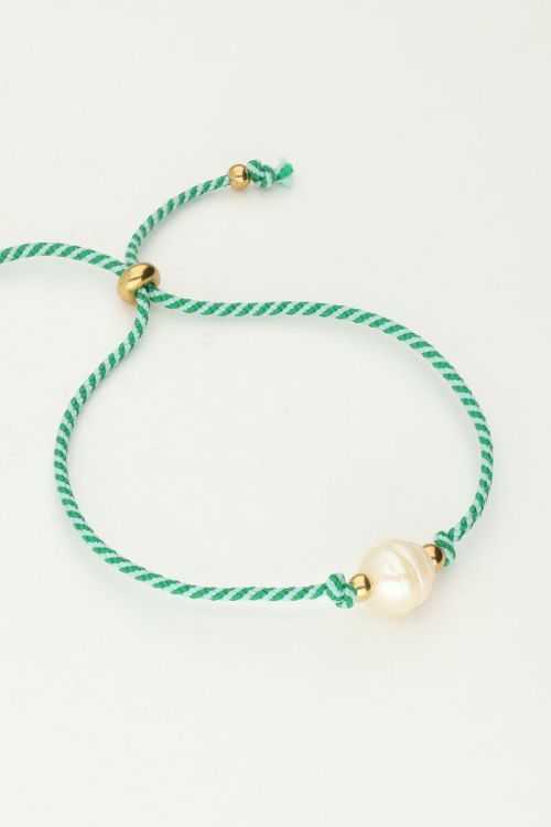 Rope bracelet with pearl | My Jewellery