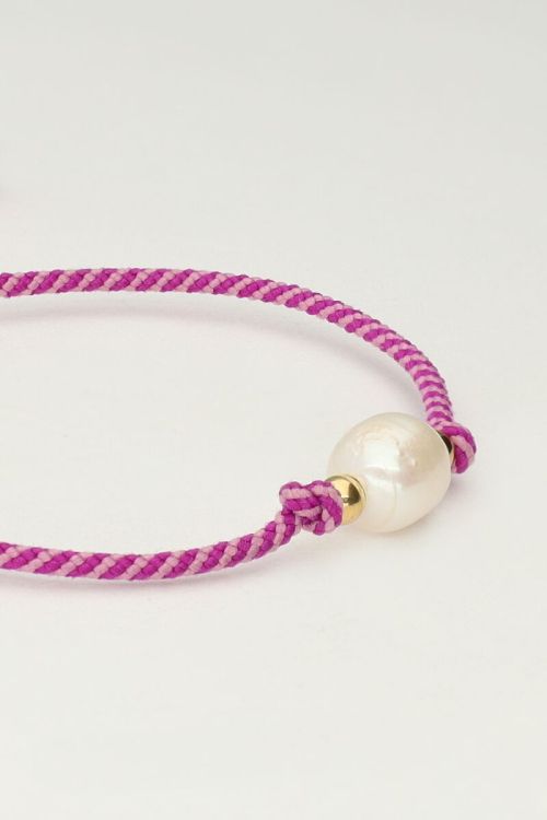 Rope bracelet with pearl | My Jewellery