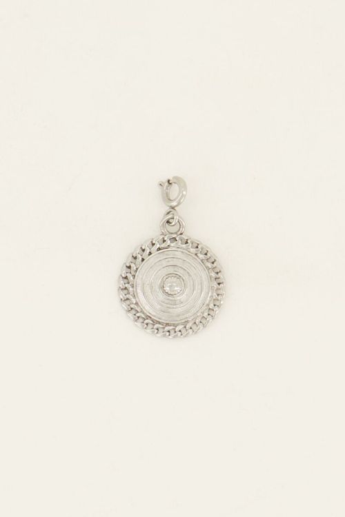 Custom bedel rond met structuur | My Jewellery