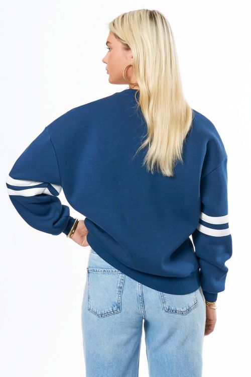 Dark blue "5th Avenue" sweater | My Jewellery