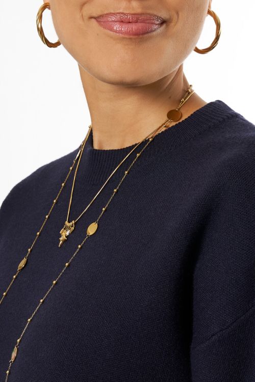 Dark blue sweater | My Jewellery