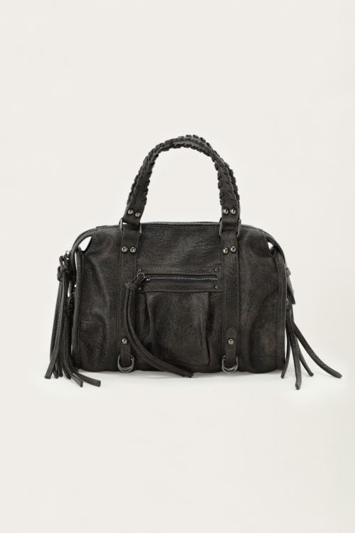 Dark brown small PU cargo bag | My Jewellery