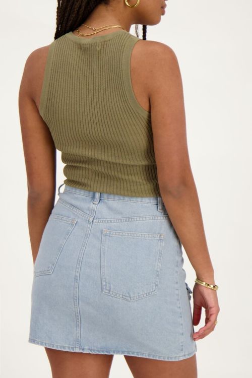 Dark green tank top | My Jewellery