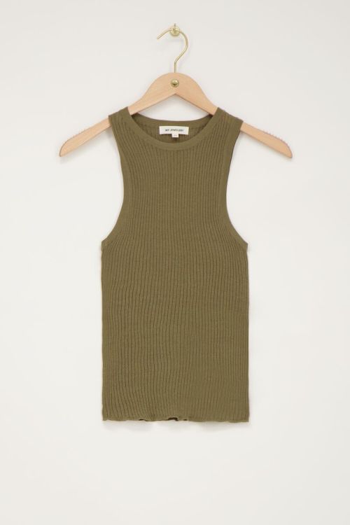 Dark green tank top | My Jewellery