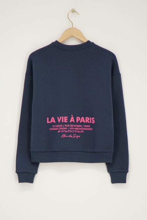 Dark grey sweatshirt la vie a Paris | My Jewellery