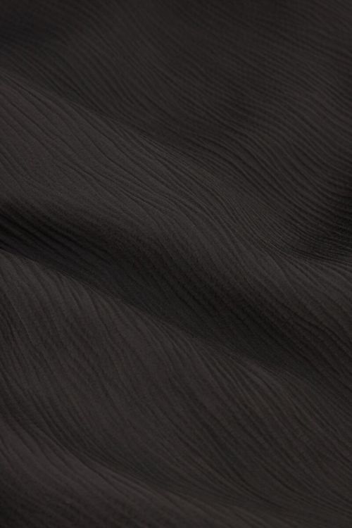 Dark grey wrap dress with draping | My Jewellery