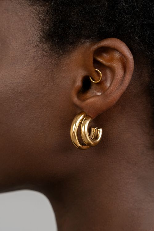 Earrings double row | My Jewellery