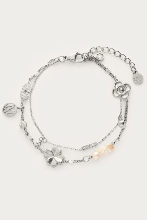 Double bracelet with freshwater pearls "dreams come true" | My Jewellery