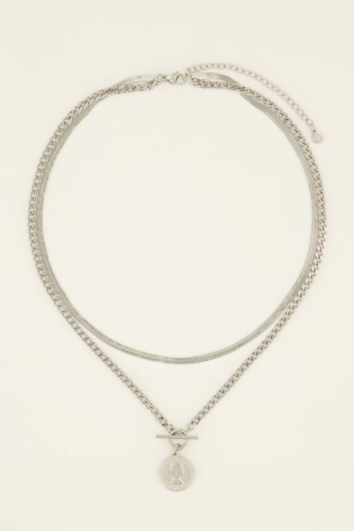 Double necklace with coins | My Jewellery