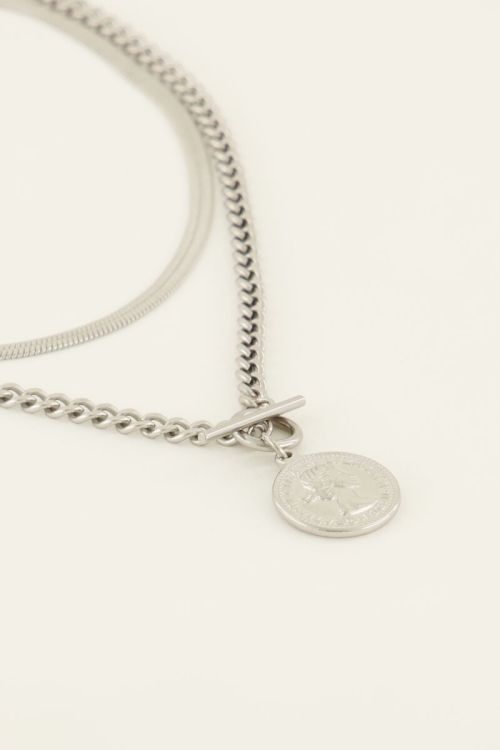 Double necklace with coins | My Jewellery