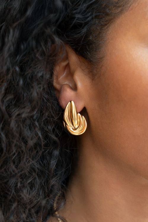 Earrings leaf knot | My Jewellery