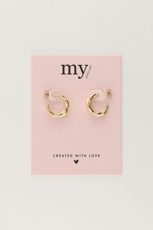 Twisted earrings  | My Jewellery