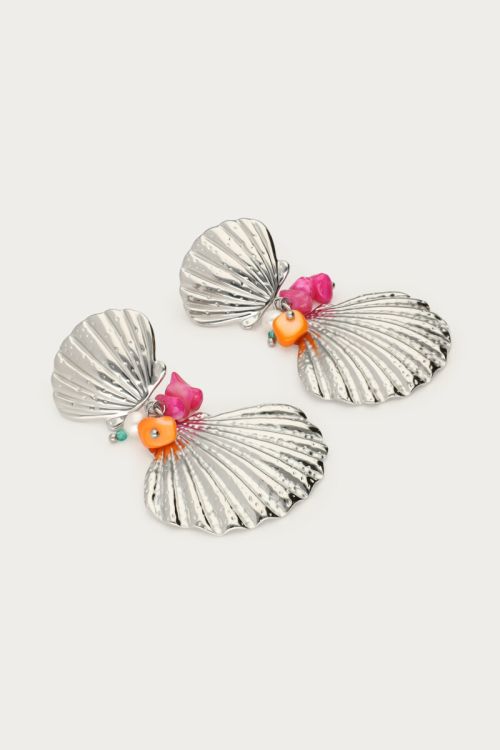 Earrings with double shell  | My Jewellery