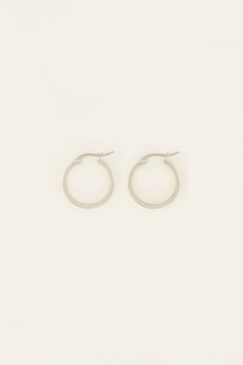Oorringen met gegraveerde hartjes | My Jewellery