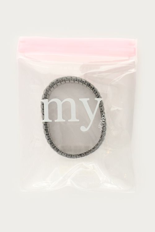 Elastic bracelet with stripes maxi | My Jewellery
