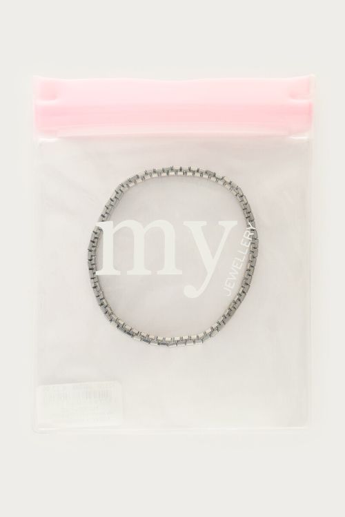 Elastic bracelet with stripes small | My Jewellery