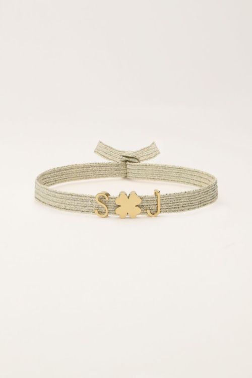 Bracelet élastique basique avec paillettes