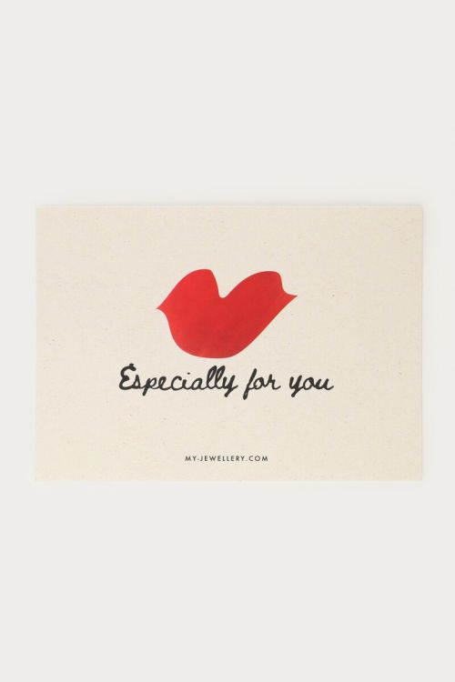 Especially for you card | My Jewellery