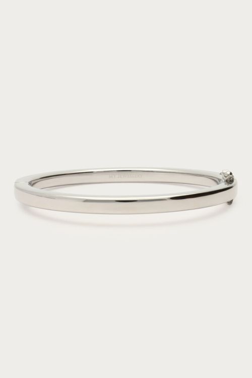Flat bangle with clasp | My Jewellery
