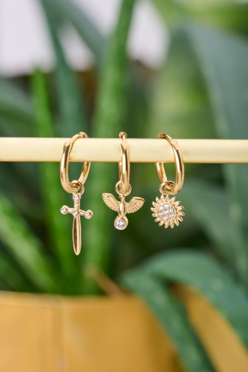 Nomads minimalist earrings with eagle | My Jewellery