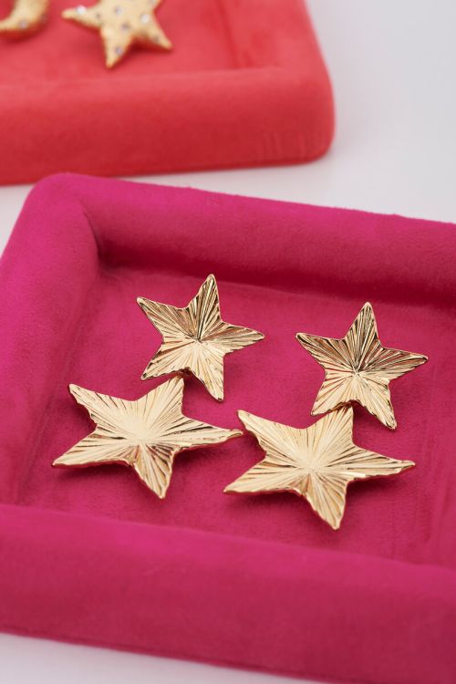 Starry drop earrings with statement stars | My Jewellery