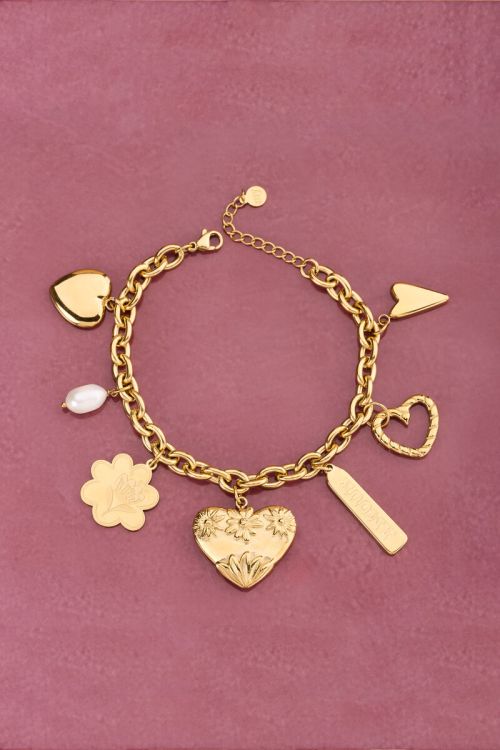 Botanical charm bracelet "art of summer" | My Jewellery