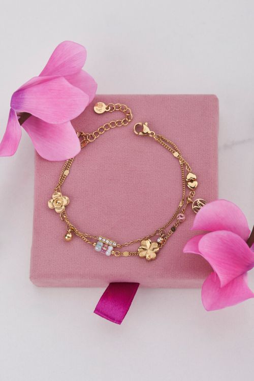 Double bracelet with charms "dreams come true" | My Jewellery