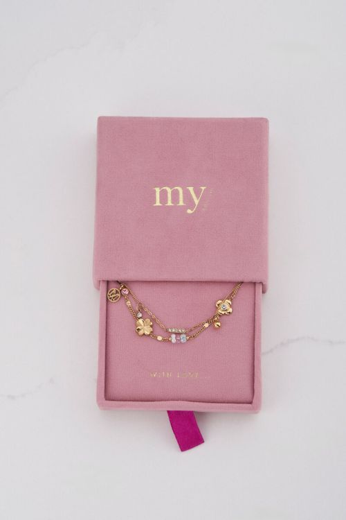 Double bracelet with charms "dreams come true" | My Jewellery