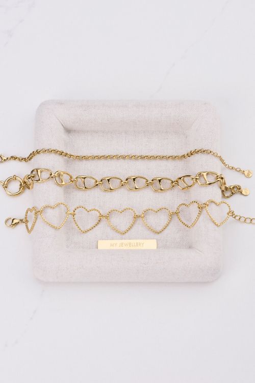 Iconic chain bracelet with round clasp | My Jewellery