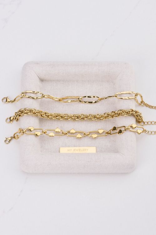 Iconic oval chain bracelet