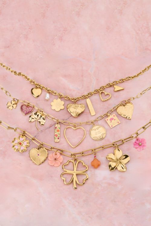Botanical statement charm necklace | My Jewellery