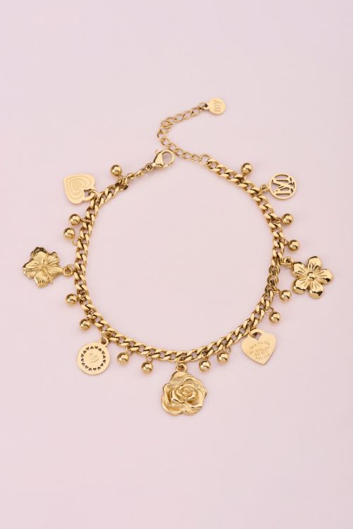 Botanical bracelet with candy flowers | My Jewellery