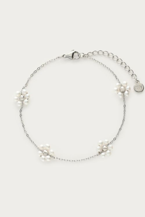 Floral faux pearl bracelet | My Jewellery