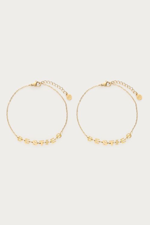 Forever Connected besties bracelets set | My Jewellery