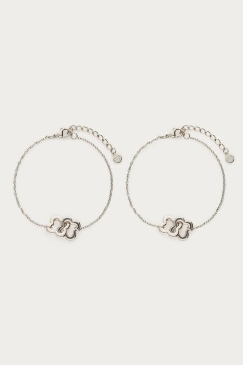 Forever connected bracelets with clover set | My Jewellery