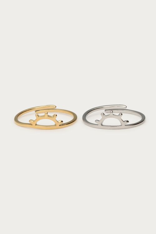 Forever Connected ring with sun detail | My Jewellery